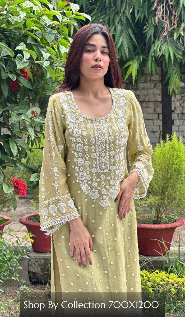white chikan dress design New Chikan Dress Design Black And White Chikankari Kurta With Palazzo Set Clothsvi