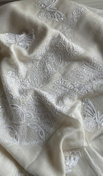 Load image into Gallery viewer, Titlee Women's Lakhnavi Handcrafted Mul Chanderi Kurta And Dupatta Set - HONC0233861