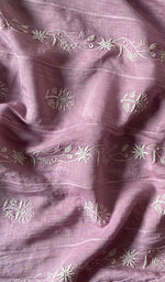 Load image into Gallery viewer, Iraida Women's Lakhnavi Handcrafted Mul Chanderi Semi - Stitched Anarkali And Dupatta Set - HONC0219265