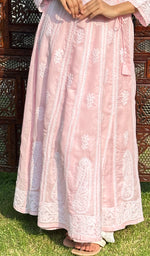 Load image into Gallery viewer, Abisha Women's Lucknowi Handcrafted Cotton Chikankari Angrakha - HONC0236287