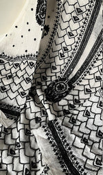 Load image into Gallery viewer, Women's Lakhnavi Handcrafted Mul Chanderi Semi - Stitched Kurta And Dupatta Set - HONC0229059