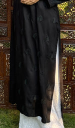 Load image into Gallery viewer, Women's Lucknowi Handcrafted Cotton Chikankari Kurti - HONC0232156