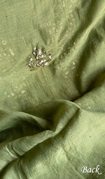 Load image into Gallery viewer, Women's Lakhnavi Handcrafted Chanderi Silk Chikankari Kurta Dupatta Set - HONC0166864