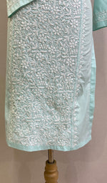 Load image into Gallery viewer, Iqra Women's Lucknowi Handcrafted Cotton Chikankari Kurti - HONC0220803