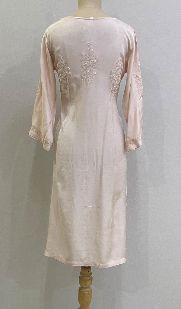 Aafira Women's Lucknowi Handcrafted Muslin Chikankari Kurti - HONC0227288