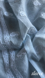 Load image into Gallery viewer, Women's Lakhnavi Handcrafted Cotton Chikankari Suit Material - HONC0233851