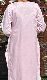 Load image into Gallery viewer, Falak Women's Lucknowi Handcrafted Cotton Chikankari Kurti - HONC0220784