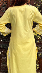 Load image into Gallery viewer, Falak  Women's Lucknowi Handcrafted Cotton Chikankari Kurti - HONC0220788