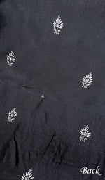 Load image into Gallery viewer, Women's Lakhnavi Handcrafted Munga Silk Chikankari Kurta And Dupatta Set - HONC0256129