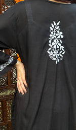 Load image into Gallery viewer, Women's Lucknowi Handcrafted Modal Cotton Chikankari Kurti - HONC0226945