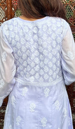 Load image into Gallery viewer, Abisha Women's Lucknowi Handcrafted Cotton Chikankari Angrakha - HONC02328433