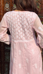 Load image into Gallery viewer, Abisha Women's Lucknowi Handcrafted Cotton Chikankari Angrakha - HONC0236287