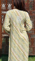 将图像加载到图库查看器中, Ruhee Women's Lucknowi Handcrafted  Modal Cotton Chikankari Kurti - HONC0168429