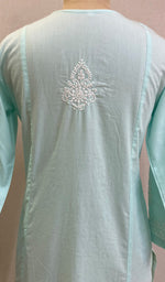 Load image into Gallery viewer, Iqra Women's Lucknowi Handcrafted Cotton Chikankari Kurti - HONC0220803