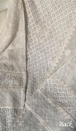 Load image into Gallery viewer, Women's Lakhnavi Handcrafted Mul Chanderi Semi - Stitched Kurta And Dupatta Set - HONC0221054