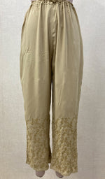 Load image into Gallery viewer, Women's Lucknowi Handcrafted Rayon Chikankari Palazzo - NC063361