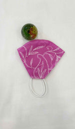 Load image into Gallery viewer, لکھنؤی ہاتھ سے تیار شدہ چکنکاری ماسک - NC0M304