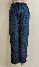 Load image into Gallery viewer, Women's Lakhnavi Handcrafted Cotton Chikankari Palazzo - HONC040426