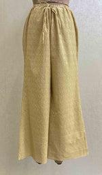 Load image into Gallery viewer, Women's Lucknowi Faux-Georgette Hakoba Palazzo - HONC056043