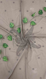 Load image into Gallery viewer, لکھنوی ہاتھ سے تیار کردہ کپاس چکنکاری ٹیبل کور - HONC041274