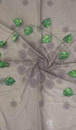 Load image into Gallery viewer, Lakhnavi Handcrafted Cotton Chikankari Table Cover - HONC041267