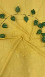 Load image into Gallery viewer, لکھنوی دستکاری کاٹن چکنکاری ٹیبل کور - HONC041237