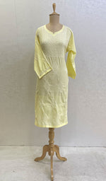Load image into Gallery viewer, Mantasha Women's Lucknowi Handcrafted Cotton Chikankari Kurti - HONC0135342