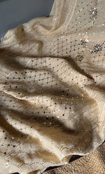 Load image into Gallery viewer, Fauzia Women's Lakhnavi Handcrafted Mul Chanderi Semi - Stitched Kurta And Dupatta Set - HONC0309550