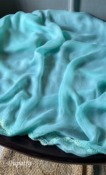 Load image into Gallery viewer, Women's Lakhnavi Handcrafted Unstitched Cotton Chikankari Suit Material - HONC0285011