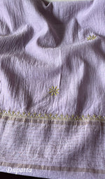 将图像加载到图库查看器中, Women's Lakhnavi Handcrafted Maheshwari Mul Chanderi Kurta And Dupatta Set - HONC0268583