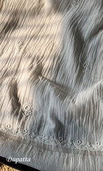 Load image into Gallery viewer, Women's Lakhnavi Handcrafted Maheshwari Mul Chanderi UnStitched Kurta And Dupatta Set - HONC0288349