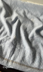 Load image into Gallery viewer, Women's Lakhnavi Handcrafted Maheshwari Mul Chanderi Unstitched Kurta And Dupatta Set - HONC0301245