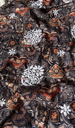 Load image into Gallery viewer, Women's Lakhnavi Handcrafted Cotton Chikankari Unstitched Kurti Fabric - HONC0268840