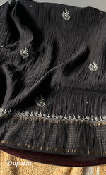 Load image into Gallery viewer, Women's Lakhnavi Handcrafted Mul Chanderi Kurta And Dupatta Set- HONC0280884
