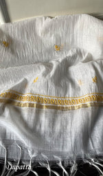 Load image into Gallery viewer, Women's Lakhnavi Handcrafted Mul Chanderi Unstitched Kurta And Dupatta Set - HONC020966