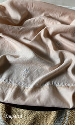 Load image into Gallery viewer, Women's Lakhnavi Handcrafted Maheshwari Mul Chanderi Kurta And Dupatta Set- HONC0296170