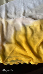 Load image into Gallery viewer, Alisha Women's Lakhnavi Handcrafted Cotton Unstitched Kurta And Dupatta Set - HONC0242686