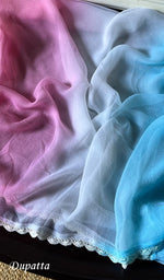 Load image into Gallery viewer, Anamta Women's Lakhnavi Handcrafted Cotton Chikankari Suit Material - HONC0291807