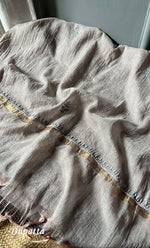 将图像加载到图库查看器中, Women's Lakhnavi Handcrafted Mul Chanderi Unstitched Kurta And Dupatta Set- HONC0307471