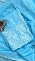 Load image into Gallery viewer, Lakhnavi Chikankari Suits