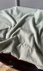 将图像加载到图库查看器中, Women's Lakhnavi Handcrafted Mul Chanderi Semi - Stitched Kurta And Dupatta Set - HONC0304457