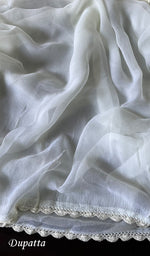 Load image into Gallery viewer, Sidra Women's Lakhnavi Handcrafted Cotton Chikankari Suit Material - HONC0284969