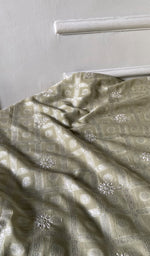 Load image into Gallery viewer, Aarya Lucknowi Handcrafted Cotton Unstitched Chikankari Unstitched Unisex Kurta Fabric - HONC0335275
