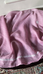 将图像加载到图库查看器中, Women's Lucknowi Handcrafted Kota Cotton Chikankari Semi Stitched Kurta And Dupatta Set - HONC0318329