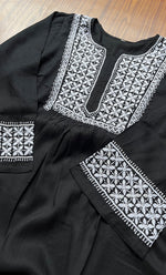 将图像加载到图库查看器中, Women's Lucknowi Handcrafted Modal Cotton Chikankari Kurti - HONC0298736