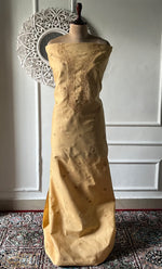 将图像加载到图库查看器中, Lucknowi Handcrafted Cotton Chikankari Unstitched Men's Kurta Fabric - HONC0289839