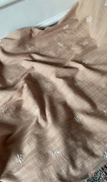 将图像加载到图库查看器中, Aarya Lucknowi Handcrafted Cotton Unstitched Chikankari Unstitched Unisex Kurta Fabric - HONC0646463