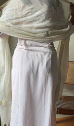 Load image into Gallery viewer, Women's Lakhnavi Handcrafted Kota Chanderi Chikankari Dupatta - HONC0276569