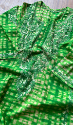 将图像加载到图库查看器中, Women's Lakhnavi Handcrafted Cotton Chikankari Kurti - NC4443