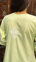 Load image into Gallery viewer, Zoha Women's Lucknowi Handcrafted Cotton Chikankari Kurti - HONC0234245
